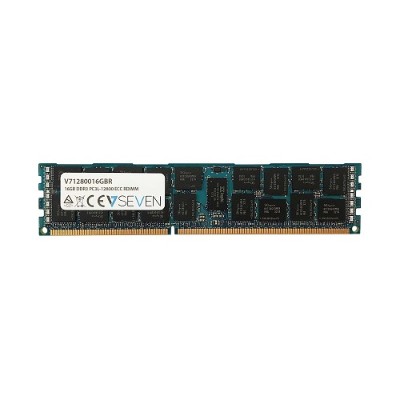V7 V71280016GBR 16GB DDR3 PC3 12800 1600MHz SERVER ECC REG Server Memory Module