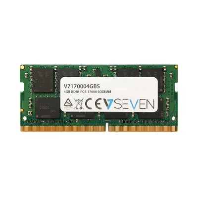 V7 V7170004GBS 4GB DDR4 PC4 17000 2133MHz SO DIMM Notebook Memory Module