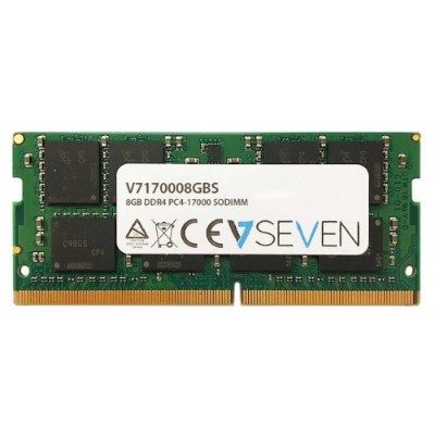 V7 V7170008GBS 8GB DDR4 PC4 17000 2133MHz SO DIMM Notebook Memory Module