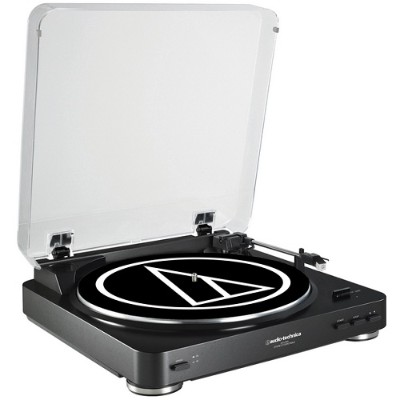 Audio - Technica AT-LP60BK Fully Automatic Belt-Drive Stereo Turntable - Black Audio - Technica AT-LP60BK Fully Automatic Belt-Drive Stereo Turntable - Black