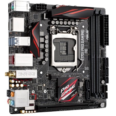 ASUS Z170I PRO GAMING OB Z170I PRO GAMING LGA1151 Mini ITX Motherboard Open Box Product Limited Availability No Back Orders