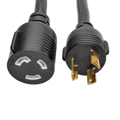 TrippLite P046-010-LL-30A 10ft Heavy Duty Power Extension Cord 30A 10AWG L5-30P L5-30R TrippLite P046-010-LL-30A 10ft Heavy Duty Power Extension Cord 30A 10AWG L5-30P L5-30R