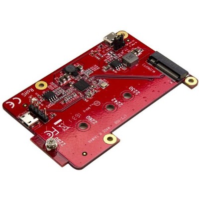 StarTech.com PIB2M21 USB to M.2 SATA Converter for Raspberry Pi and Development Boards