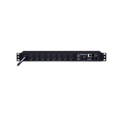 Cyberpower PDU81002 20A 120V Metered-by-Outlet Switched PDU 8 NEMA Outlets 12 Feet Cord Cyberpower PDU81002 20A 120V Metered-by-Outlet Switched PDU 8 NEMA Outlets 12 Feet Cord