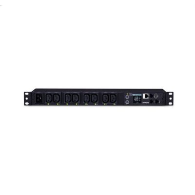 Cyberpower PDU81004 15A 100 240V Metered by Outlet Switched PDU 8 C13 Outlets 10 Feet Cord