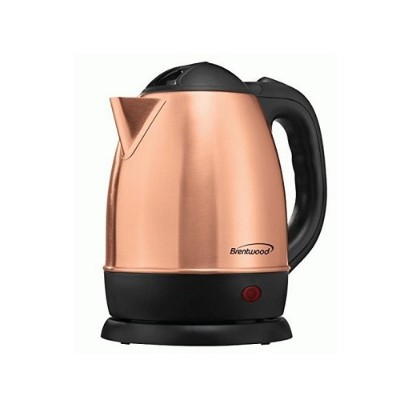 Brentwood Appliances KT-1770RG 1.2 Liter Cordless Electric Kettle - Rose Gold Brentwood Appliances KT-1770RG 1.2 Liter Cordless Electric Kettle - Rose Gold