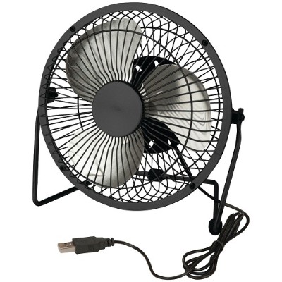 Honey-Can-Do OFC-04476 USB-Powered Desk Fan (Black) Honey-Can-Do OFC-04476 USB-Powered Desk Fan (Black)