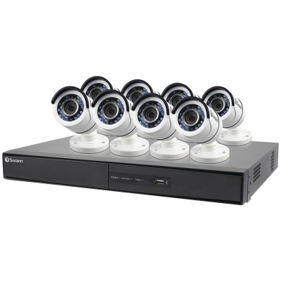 Swann Communications SWDVK-164508-US 16-Channel 1080p 2TB DVR with 8 Bullet Cameras Swann Communications SWDVK-164508-US 16-Channel 1080p 2TB DVR with 8 Bullet Cameras