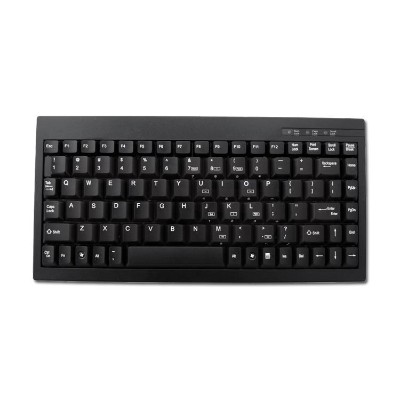 Adesso ACK 595UB Mini Keyboard with Embedded Numeric Keypad ACK 595 Keyboard USB black