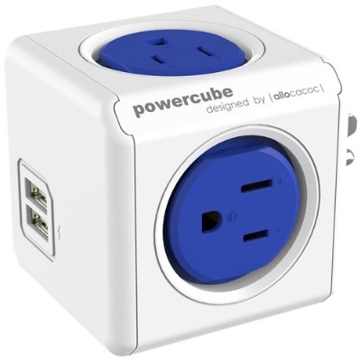 Allocacoc 4220BL/USOUPC PowerCube Original USB Surge Protector Allocacoc 4220BL/USOUPC PowerCube Original USB Surge Protector