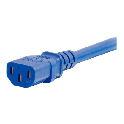 Cables To Go 17498 5FT C14 TO C13 18/3 SJT BLUE Cables To Go 17498 5FT C14 TO C13 18/3 SJT BLUE