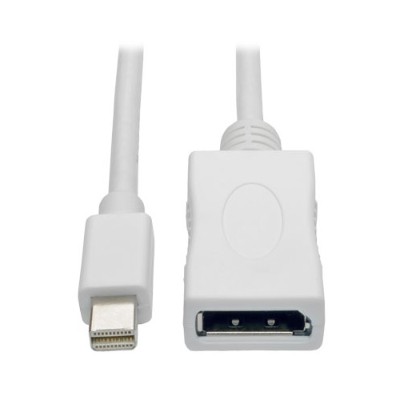 TrippLite P139-010-DP-V2B Keyspan Mini DisplayPort 1.2a to DisplayPort Cable Adapter and Video Converter 4K x 2K/3840x2160 (M/F) @60Hz HDCP 2.2 10ft TrippLite P139-010-DP-V2B Keyspan Mini DisplayPort 1.2a to DisplayPort Cable Adapter and Video Converter 4K x 2K/3840x2160 (M/F) @60Hz HDCP 2.2 10ft