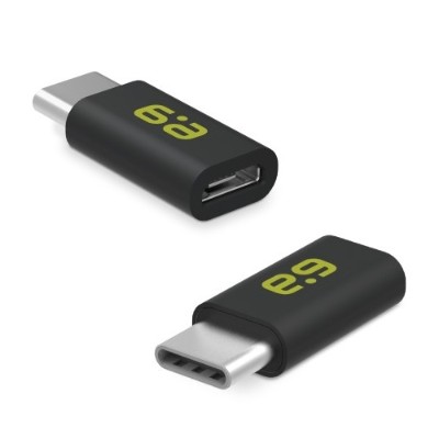 PureGear 61484PG Micro-USB to USB-C Adapter 2 pack - Black PureGear 61484PG Micro-USB to USB-C Adapter 2 pack - Black