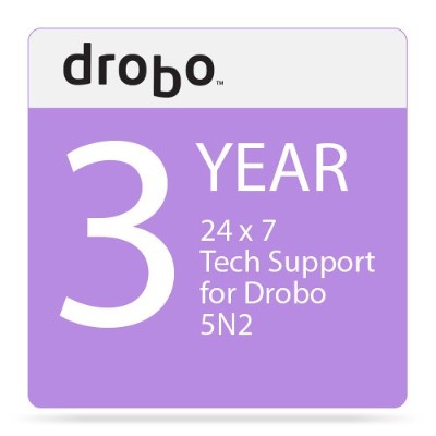 Drobo DR-5N2-1D11 3-Year DroboCare Renewal Warranty for the Drobo 5N2 Drobo DR-5N2-1D11 3-Year DroboCare Renewal Warranty for the Drobo 5N2