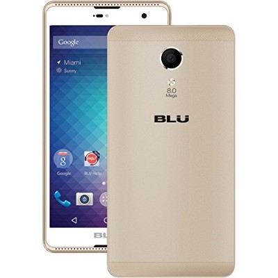 BLU Products G030U GOLD Grand 5.5 HD G030U Unlocked GSM Quad Core Android Phone w 8MP Camera Gold