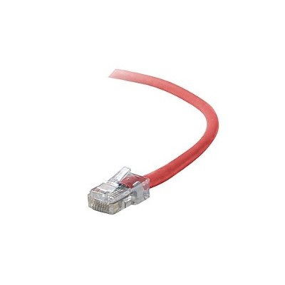 Belkin A3X126-06-RED 6ft CAT-5e RJ-45 Crossover Cable - Red Belkin A3X126-06-RED 6ft CAT-5e RJ-45 Crossover Cable - Red