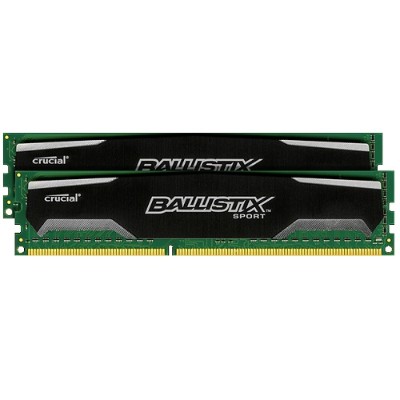 Crucial BLS2KIT8G3D1609DS-OB Ballistix 16GB Kit (2x8GB) PC3-12800 DDR3-1600 UDIMM (Open Box Product Limited Availability No Back Orders) Crucial BLS2KIT8G3D1609DS-OB Ballistix 16GB Kit (2x8GB) PC3-12800 DDR3-1600 UDIMM (Open Box Product Limited Availability No Back Orders)