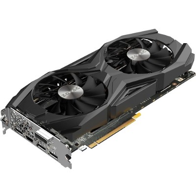 Zotac ZT-P10810D-10P GeForce GTX 1080 Ti AMP Edition Graphics Card - 1569MHz - Boostable to 1683MHz 3584 CUDA Cores Pascal Architecture 11GB of GDDR5X VRAM Zotac ZT-P10810D-10P GeForce GTX 1080 Ti AMP Edition Graphics Card - 1569MHz - Boostable to 1683MHz 3584 CUDA Cores Pascal Architecture 11GB of GDDR5X VRAM