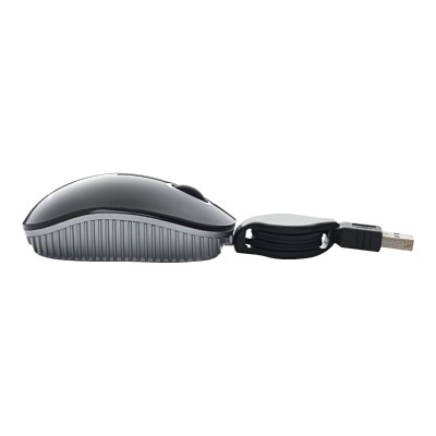 Verbatim 98113 Mini Travel Mouse Commuter Series - Mouse - optical - wired - USB - black Verbatim 98113 Mini Travel Mouse Commuter Series - Mouse - optical - wired - USB - black