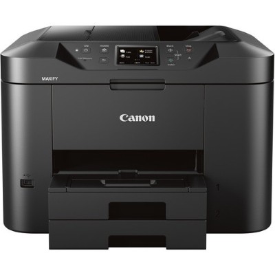 Canon MB2720 Maxify MB2720 Small Office / Home Office Printer - Print Scan Copy Fax - 1200x600 dpi 24ipm Black/15.5ipm Color Automatic Duplex Printing Fou Canon MB2720 Maxify MB2720 Small Office / Home Office Printer - Print Scan Copy Fax - 1200x600 dpi 24ipm Black/15.5ipm Color Automatic Duplex Printing Fou