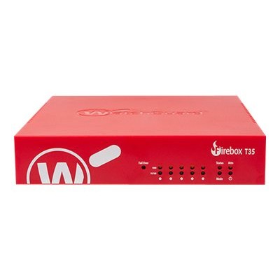 WatchGuard WGT35643-US Firebox T35 - Security appliance - with 3 years Total Security Suite - 5 ports - GigE - AC 100 - 240 V WatchGuard WGT35643-US Firebox T35 - Security appliance - with 3 years Total Security Suite - 5 ports - GigE - AC 100 - 240 V