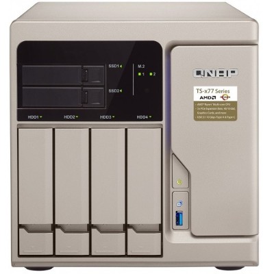 QNAP TS-677-1600-8G-US TS-677 - NAS server - 6 bays - SATA 6Gb/s - RAID 0 1 5 6 10 JBOD 5 hot spare 6 hot spare 10 hot spare - RAM 8 GB - Giga QNAP TS-677-1600-8G-US TS-677 - NAS server - 6 bays - SATA 6Gb/s - RAID 0 1 5 6 10 JBOD 5 hot spare 6 hot spare 10 hot spare - RAM 8 GB - Giga