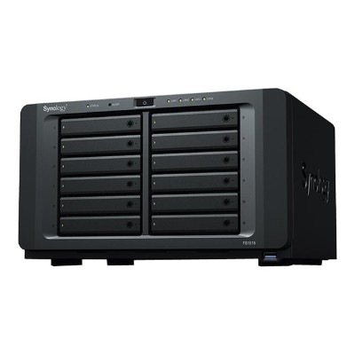 Synology FS1018 FlashStation FS1018 - NAS server - 12 bays - RAID 0 1 5 6 10 JBOD RAID F1 - RAM 8 GB - Gigabit Ethernet - iSCSI Synology FS1018 FlashStation FS1018 - NAS server - 12 bays - RAID 0 1 5 6 10 JBOD RAID F1 - RAM 8 GB - Gigabit Ethernet - iSCSI