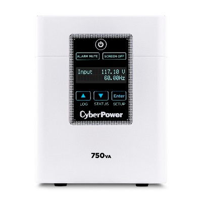 Cyberpower M750L Medical Grade M750L - UPS - AC 120 V - 600 Watt - 750 VA - 3 x lead acid 7 Ah - USB serial - output connectors: 6 Cyberpower M750L Medical Grade M750L - UPS - AC 120 V - 600 Watt - 750 VA - 3 x lead acid 7 Ah - USB serial - output connectors: 6