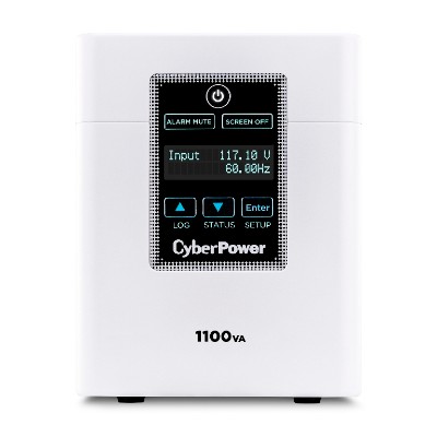 Cyberpower M1100XL Medical Grade M1100XL - UPS - AC 120 V - 880 Watt - 1100 VA - 3 x lead acid 9 Ah - USB serial - output connectors: 6 Cyberpower M1100XL Medical Grade M1100XL - UPS - AC 120 V - 880 Watt - 1100 VA - 3 x lead acid 9 Ah - USB serial - output connectors: 6