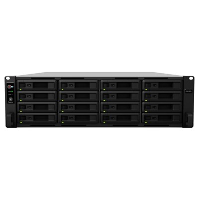 Synology RS2818RP+ RackStation RS2818RP+ - NAS server - 16 bays - rack-mountable - SATA 6Gb/s - RAID 0 1 5 6 10 JBOD - RAM 4 GB - Gigabit Etherne Synology RS2818RP+ RackStation RS2818RP+ - NAS server - 16 bays - rack-mountable - SATA 6Gb/s - RAID 0 1 5 6 10 JBOD - RAM 4 GB - Gigabit Etherne