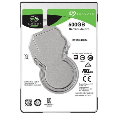 Seagate ST500LM034-50PK 500GB BarraCuda Pro SATA 6Gb/s 128MB Cache 2.5 Internal Hard Drive 50-Pack Seagate ST500LM034-50PK 500GB BarraCuda Pro SATA 6Gb/s 128MB Cache 2.5 Internal Hard Drive 50-Pack