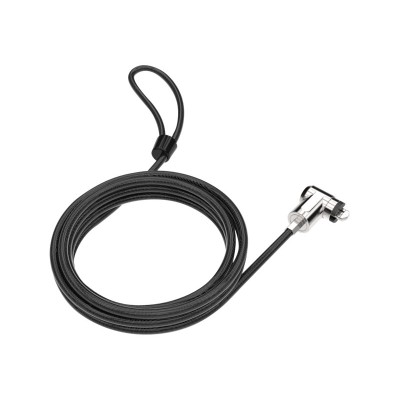 Compulocks Brands CL15W Universal Security Cable Lock - Security cable lock - white - 6 ft Compulocks Brands CL15W Universal Security Cable Lock - Security cable lock - white - 6 ft