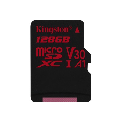 UPC 740617276220 product image for Kingston SDCR/128GBSP 128GB microSDXC Canvas React 100/80 U3 UHS-I V30 A1 Single | upcitemdb.com