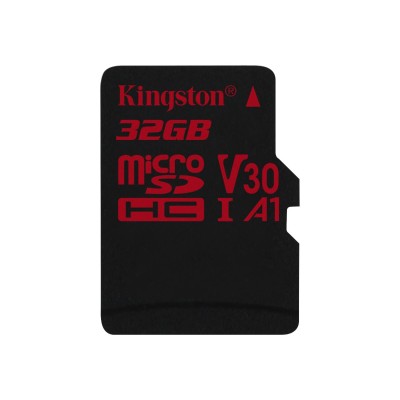 UPC 740617276190 product image for Kingston SDCR/32GBSP 32GB microSDHC Canvas React 100/70 U3 UHS-I V30 A1 Single P | upcitemdb.com