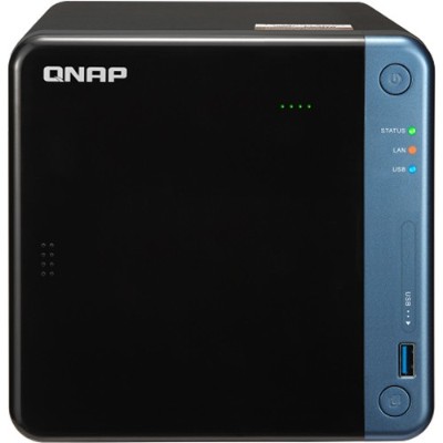 QNAP TS-453BE-2G-US TS-453Be Intel Celeron J3455 Quad-Core 1.5GHz 4-Bay NAS Server - 2GB DDR3L 4x 3.5/2.5 SATA 6Gb/s HDD/SSD Hot-Swappable 2x RJ45 QNAP TS-453BE-2G-US TS-453Be Intel Celeron J3455 Quad-Core 1.5GHz 4-Bay NAS Server - 2GB DDR3L 4x 3.5/2.5 SATA 6Gb/s HDD/SSD Hot-Swappable 2x RJ45