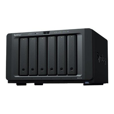 Synology DS1618+ Disk Station DS1618+ - NAS server - 6 bays - SATA 6Gb/s - RAID 0 1 5 6 10 JBOD - RAM 4 GB - Gigabit Ethernet - iSCSI Synology DS1618+ Disk Station DS1618+ - NAS server - 6 bays - SATA 6Gb/s - RAID 0 1 5 6 10 JBOD - RAM 4 GB - Gigabit Ethernet - iSCSI