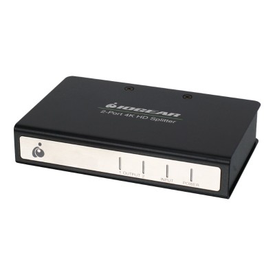 IOGEAR GHSP8422B 2-Port Cinema 4K Splitter with HDMI connectors IOGEAR GHSP8422B 2-Port Cinema 4K Splitter with HDMI connectors