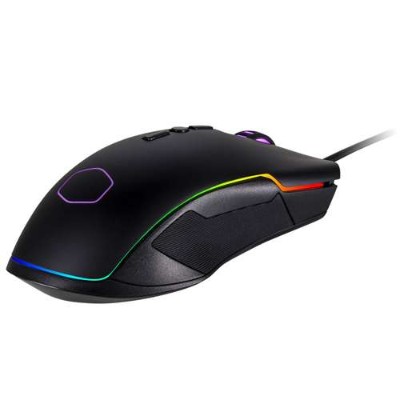Cooler Master CM-310-KKWO2 CM310 Wired Optical Mouse - Black - USB 2.0 10000 dpi Scroll Wheel 8 Button(s) Symmetrical Cooler Master CM-310-KKWO2 CM310 Wired Optical Mouse - Black - USB 2.0 10000 dpi Scroll Wheel 8 Button(s) Symmetrical