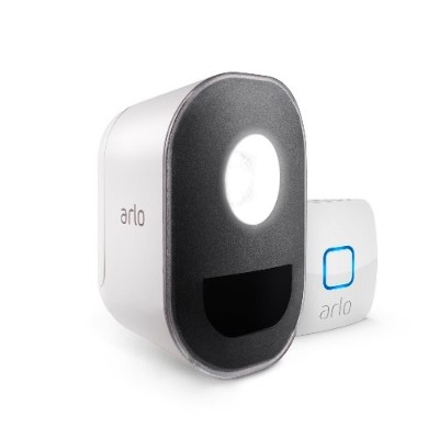 NETGEAR ALS1101-100NAS Arlo Smart Home Security Light. Wireless Weather Resistant Motion Sensor Indoor/Outdoor Multi-Colored LED Works with Amazon Alexa NETGEAR ALS1101-100NAS Arlo Smart Home Security Light. Wireless Weather Resistant Motion Sensor Indoor/Outdoor Multi-Colored LED Works with Amazon Alexa