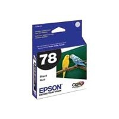 Epson T078120-S 78 - Black - original - ink cartridge - for Artisan 50 Stylus Photo R260 R380 RX580 Epson T078120-S 78 - Black - original - ink cartridge - for Artisan 50 Stylus Photo R260 R380 RX580
