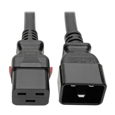 TrippLite P036-L10 10ft C20 to C19 Power Cable - Locking C19 Connector Heavy Duty 20A 100-250V 12 AWG - Black TrippLite P036-L10 10ft C20 to C19 Power Cable - Locking C19 Connector Heavy Duty 20A 100-250V 12 AWG - Black