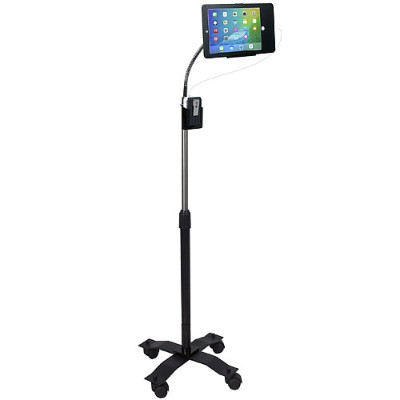 CTA Digital PAD-SCGS9 Compact Security Gooseneck Floor Stand for Apple 9.7-inch iPad (5th generation 6th generation) 9.7-inch iPad Pro iPad Air iP CTA Digital PAD-SCGS9 Compact Security Gooseneck Floor Stand for Apple 9.7-inch iPad (5th generation 6th generation) 9.7-inch iPad Pro iPad Air iP