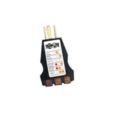 TrippLite CT120 Instant-Read AC Outlet Circuit Tester with Diagnostic LEDs TrippLite CT120 Instant-Read AC Outlet Circuit Tester with Diagnostic LEDs