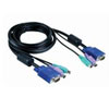 6 Feet All-In-One KVM Cable