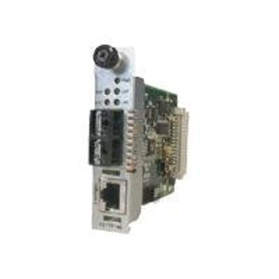 Transition Cettf1013-105 Point System Slide-in-module Media Converter - Fiber Media Converter - 10base-t  10base-fl - Rj-45 / Sc Multi-mode - Up To 1.2 Miles -