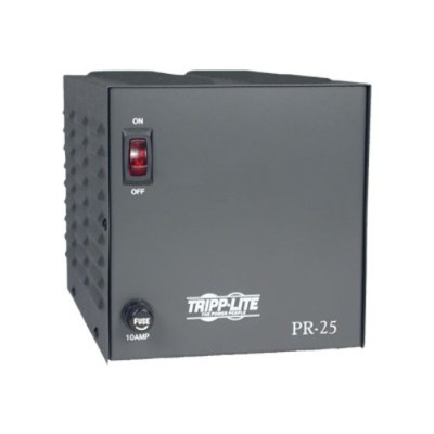 TrippLite PR25 TAA Compliant 25 Amp DC Power Supply 13.8VDC Precision Regulated AC to DC Conversion