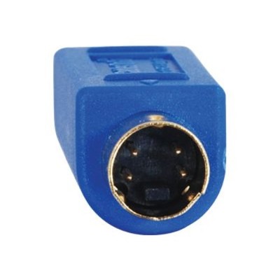 Cables To Go 13058 Bi-directional - Video Adapter - S-video / Composite Video - Rca (f) - To - 4 Pin Mini-din (m) - Blue