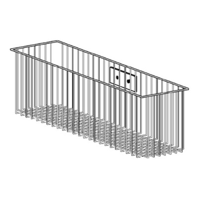 Ergotron - Basket - gray - for Mobile WorkStand Wall Track