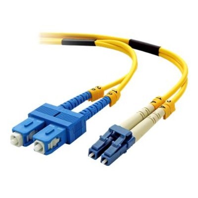 Belkin F2F802L7 01M Network cable LC PC single mode M to SC PC single mode M 3.3 ft fiber optic B2B