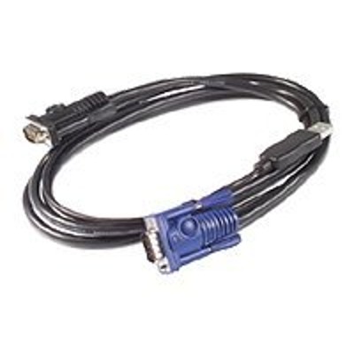 APC AP5253 KVM USB Cable - 6 Ft (1.8 M) APC AP5253 KVM USB Cable - 6 Ft (1.8 M)